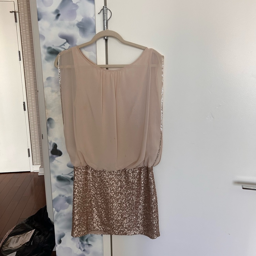 Aidan mattox sequin dress